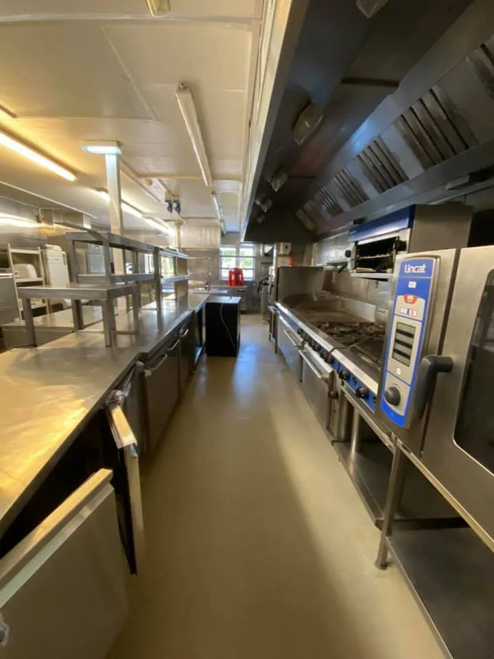 Commercial cleaning example