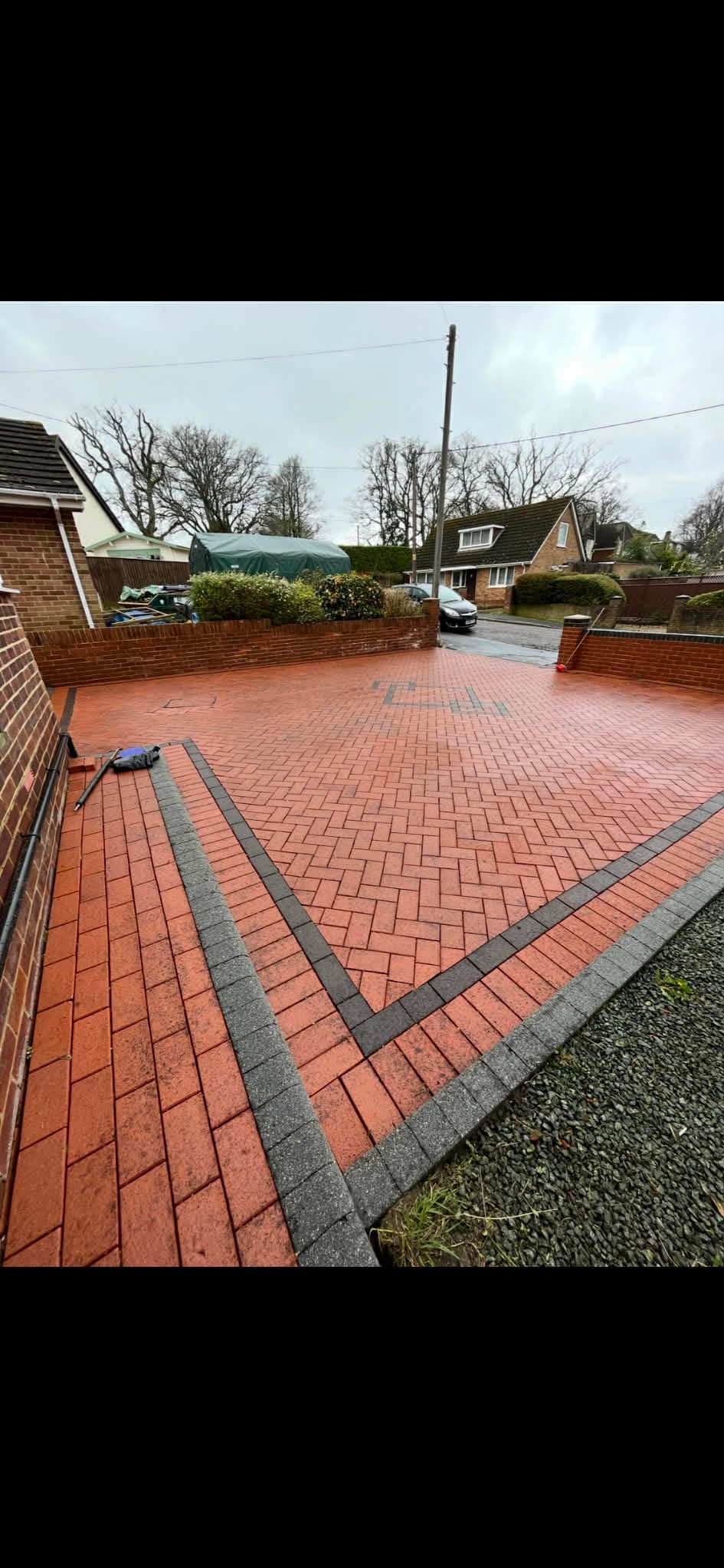 Driveway Restoration - After clean