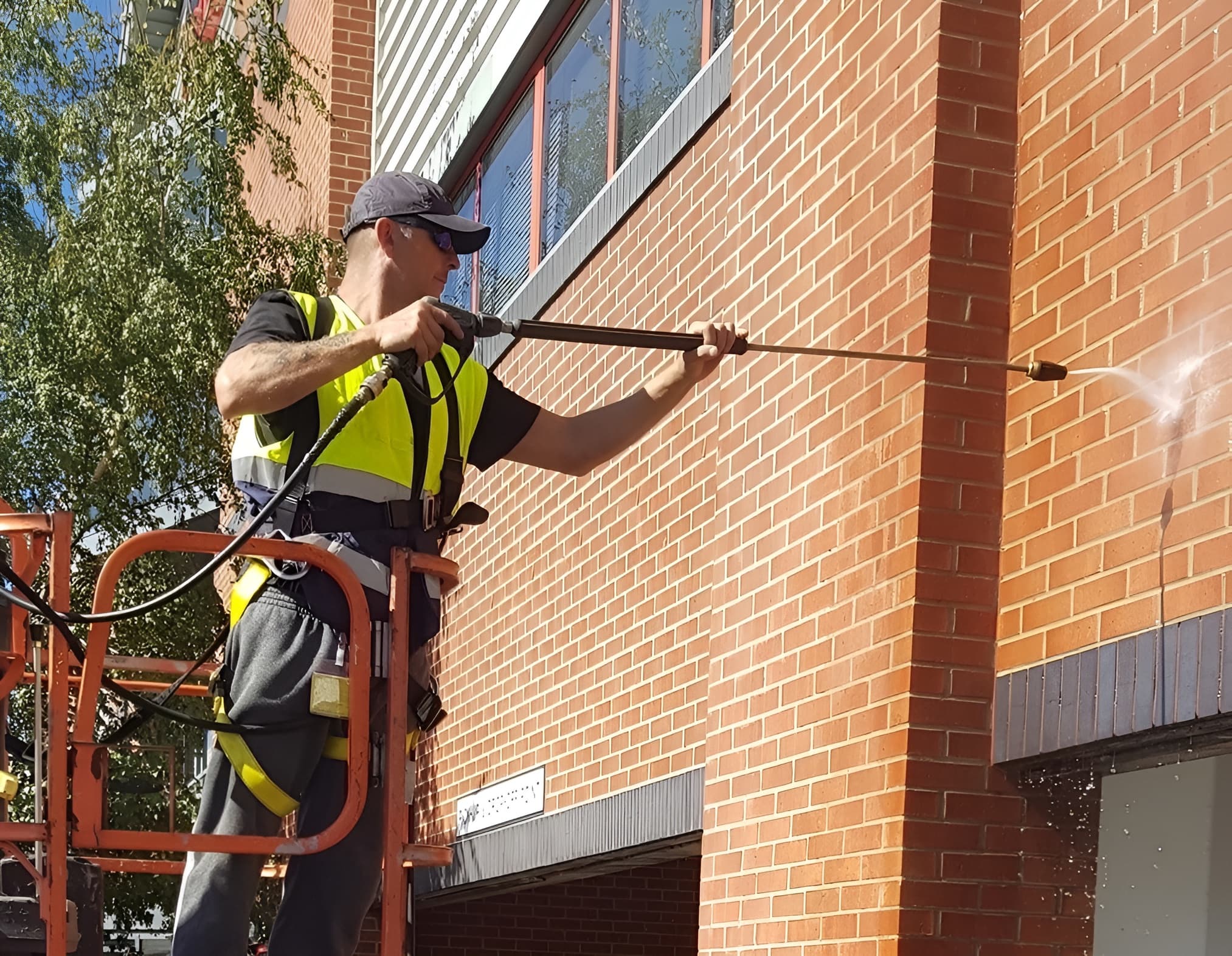 Jason from KJ Clean professional jet washing